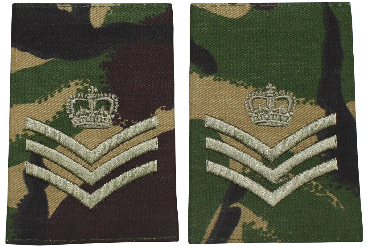 Artikelbild 1 des Artikels “Brit. Schulterklappen, DPM, 10 Paar, STAFF SERGEANT “