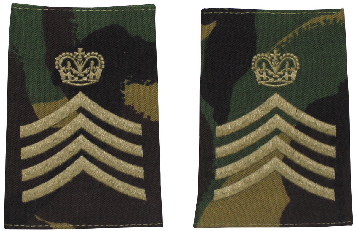 Artikelbild 1 des Artikels “Brit. Schulterklappen, DPM, 10 Paar, DRUM MAJOR, neuw. “