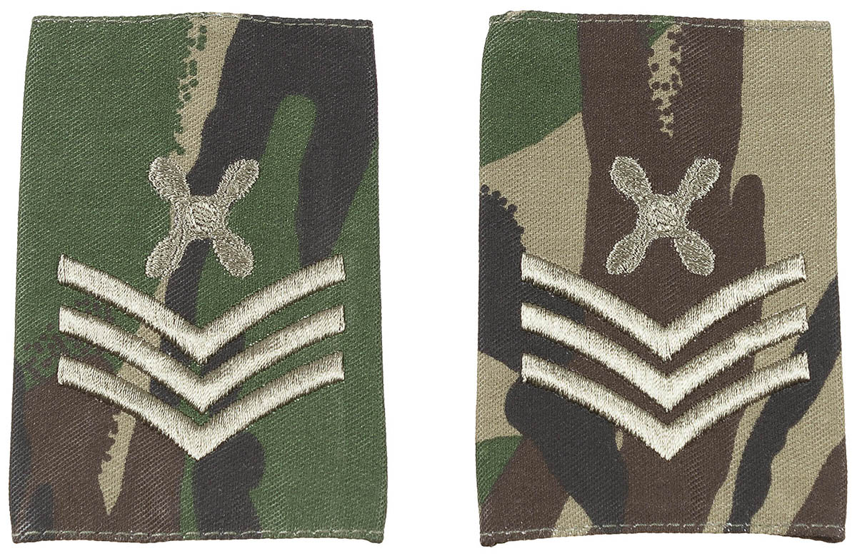 Artikelbild 1 des Artikels “Brit. Schulterklappen, DPM, 10 Paar, SERGEANT TECHNIC. “