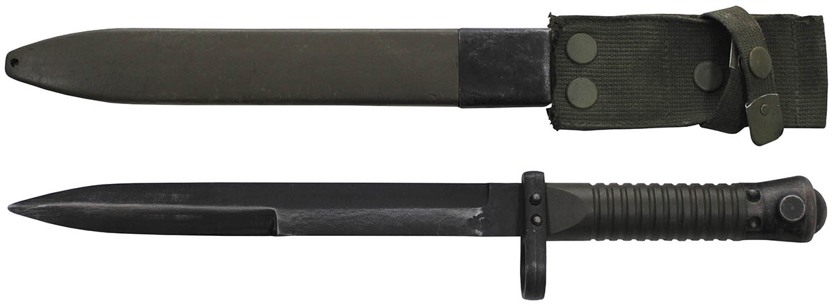 Artikelbild 1 des Artikels “Span. Bajonett, CETME L, mit Scheide, gebr. “