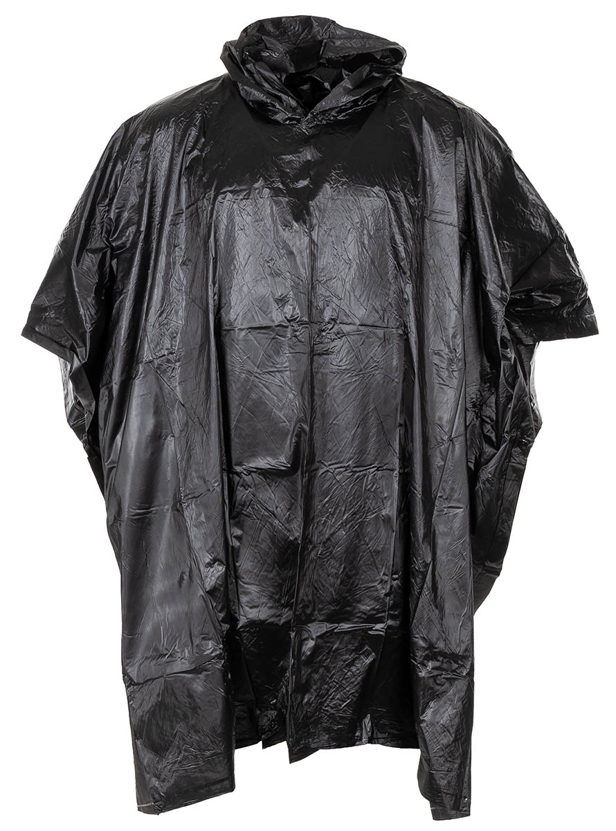 Artikelbild 1 des Artikels “Poncho, Vinyl, schwarz, ca. 200 x 127 cm, 0,12 mm “