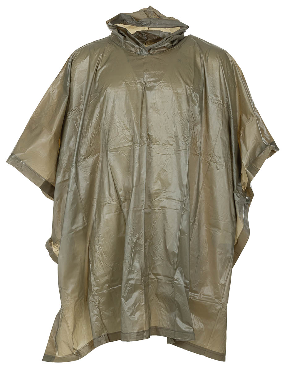Artikelbild 1 des Artikels “Poncho, Vinyl, oliv, ca. 200 x 127 cm, 0,12 mm “