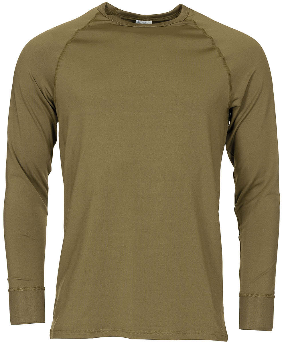 Product image 1 of the product “NL Undershirt, long-sleeved, OD green, used ”