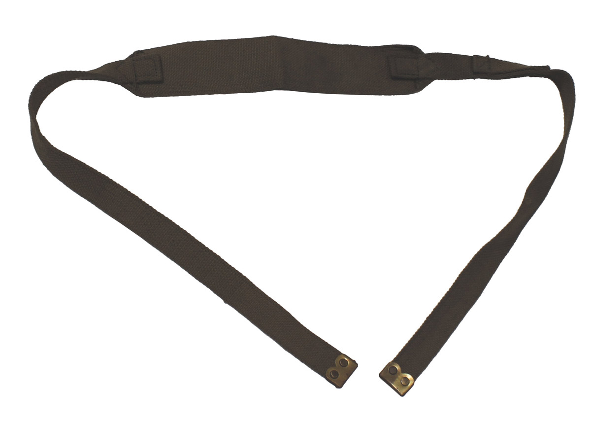 Artikelbild 1 des Artikels “Brit. Tragegurt, M37, oliv, ca. 110 cm, neuw. “