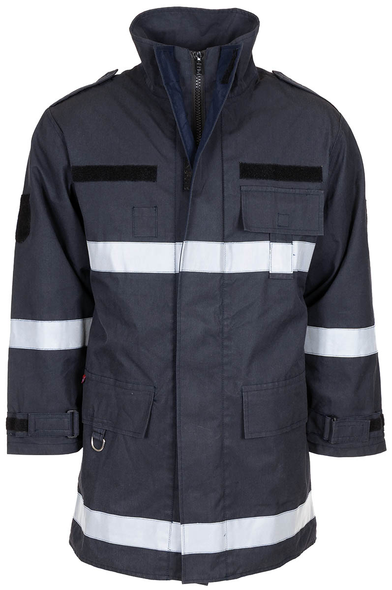 Artikelbild 1 des Artikels “Österr. Feuerwehrjacke, blau, gebr. “