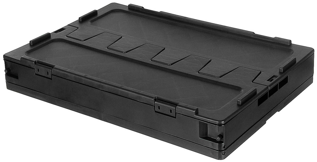 Product image 2 of the product “Box, Plastic, foldable, 60 l, black ”