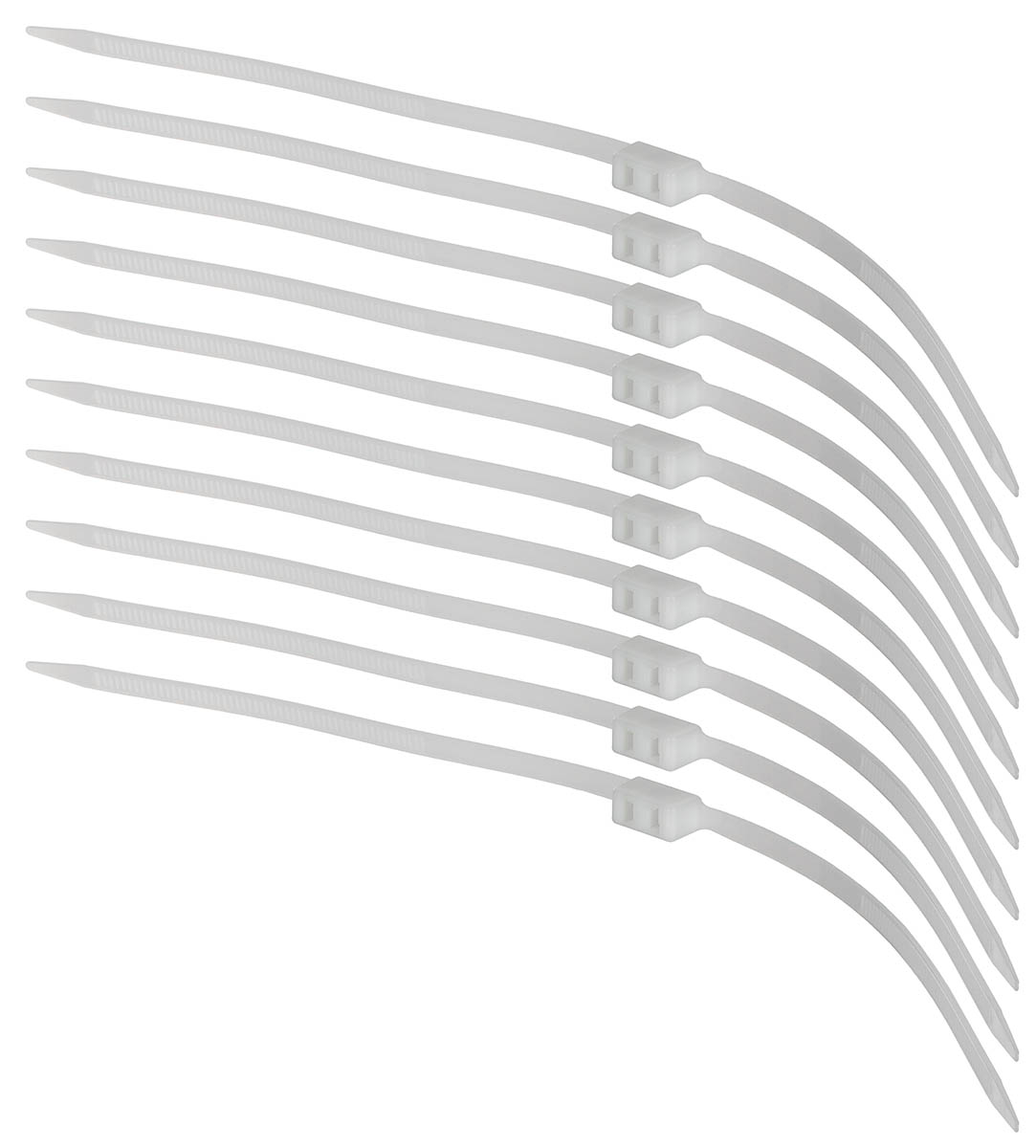 Artikelbild 2 des Artikels “Kunststoffhandschellen, 10 St./Pack, 70 x 1,2 cm, weiß “