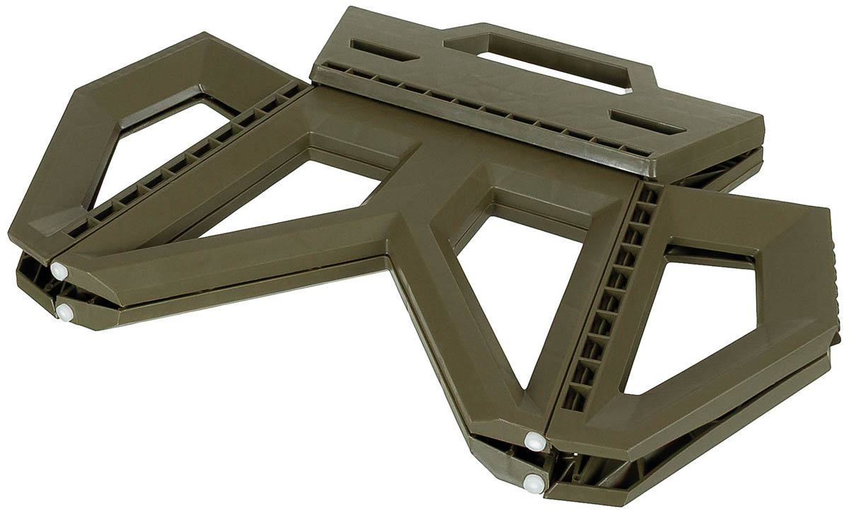 Artikelbild 2 des Artikels “Campinghocker, faltbar, Höhe ca. 24 cm, oliv “