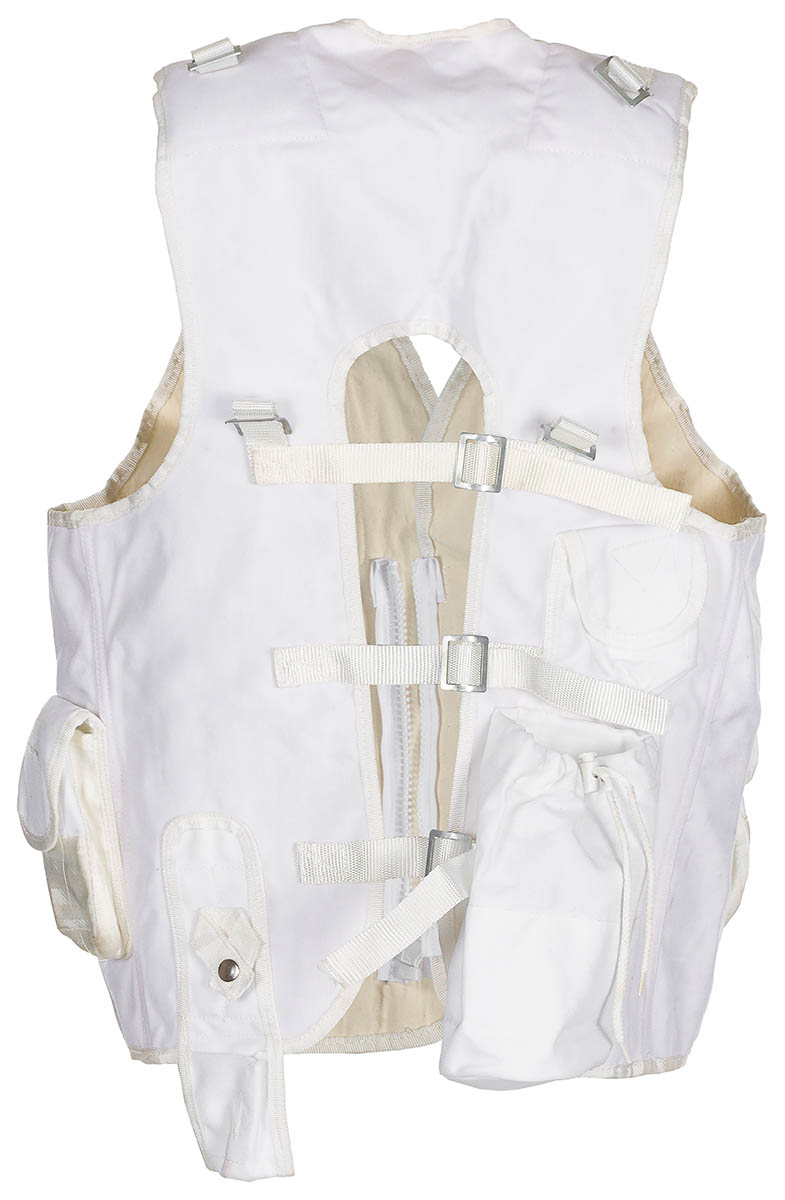 Artikelbild 2 des Artikels “Türk. Tactical Weste, weiß, neuw., mit Lagerspuren “