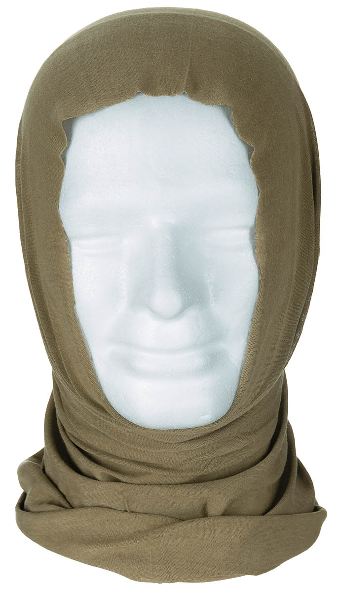 Artikelbild 2 des Artikels “Brit. Rundschal, light-oliv, ca. 50 x 25 cm, gebr. “