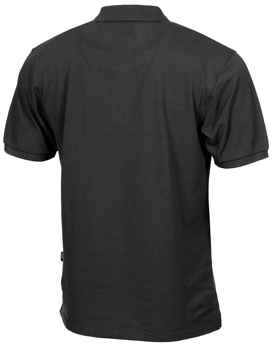 Artikelbild 2 des Artikels “Poloshirt, schwarz, mit Knopfleiste “