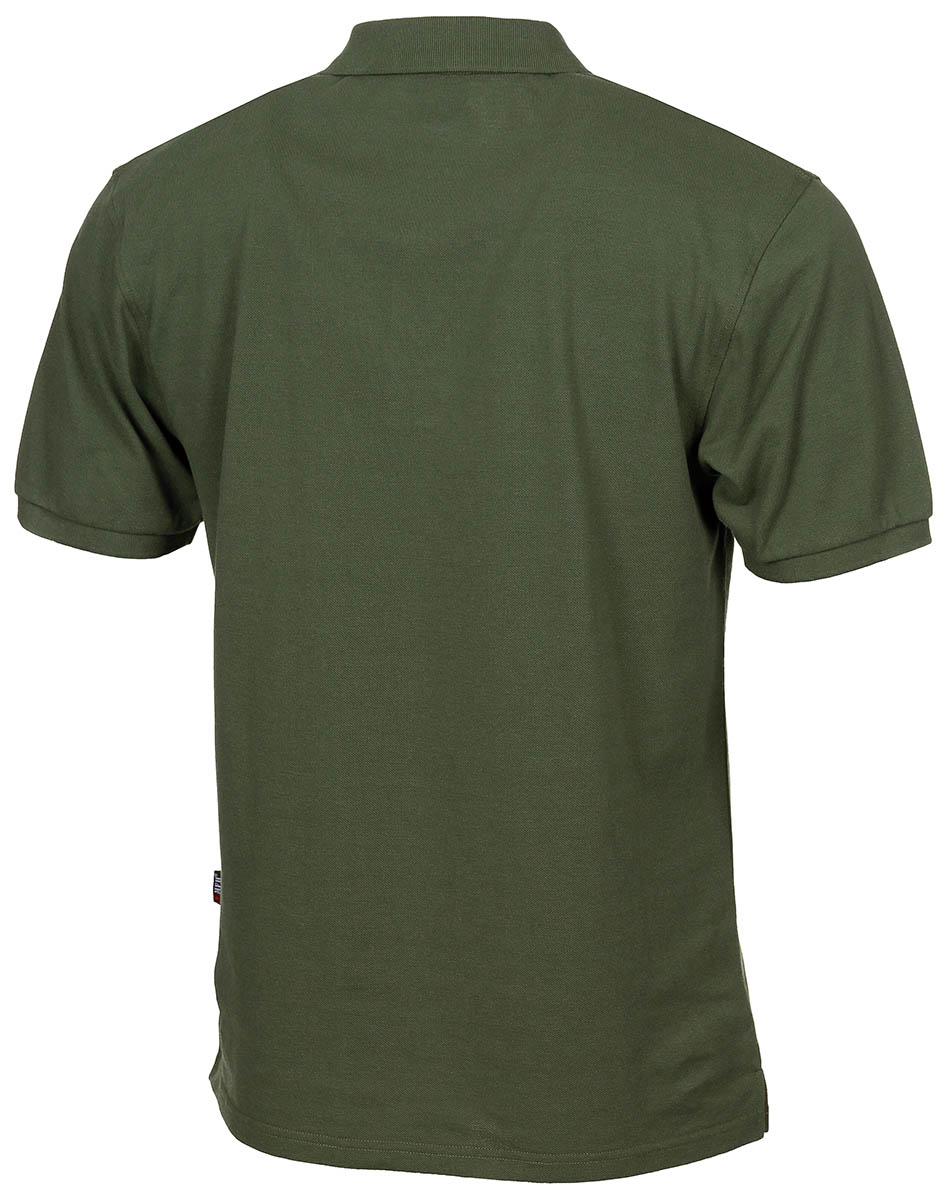 Product image 2 of the product “Polo Shirt, OD green, button placket ”