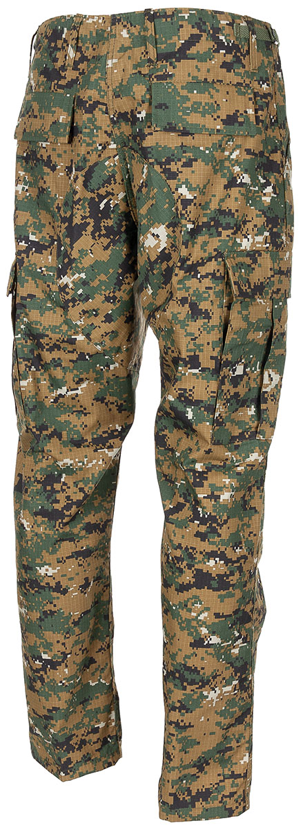 Artikelbild 2 des Artikels “US Kampfhose, BDU, Rip Stop, digital woodland “