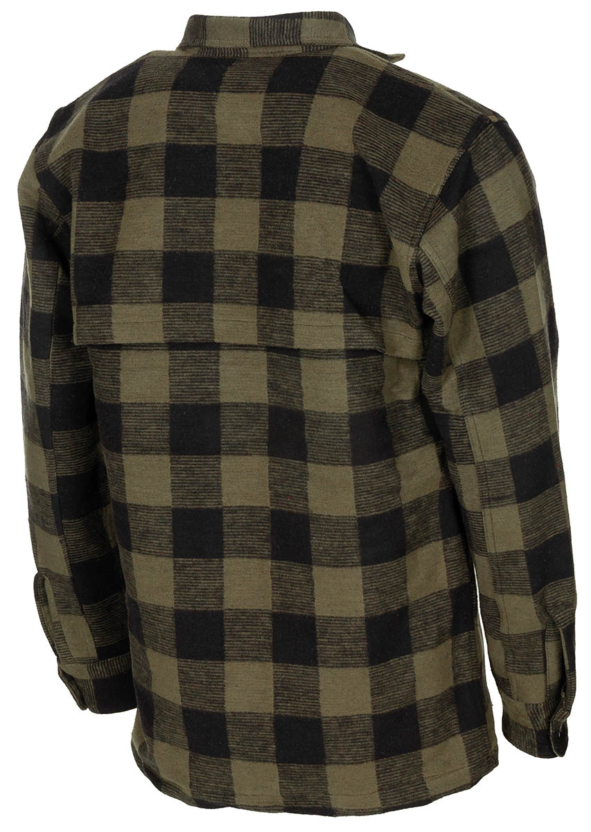 Artikelbild 2 des Artikels “Holzfällerhemd, oliv-schwarz, kariert “