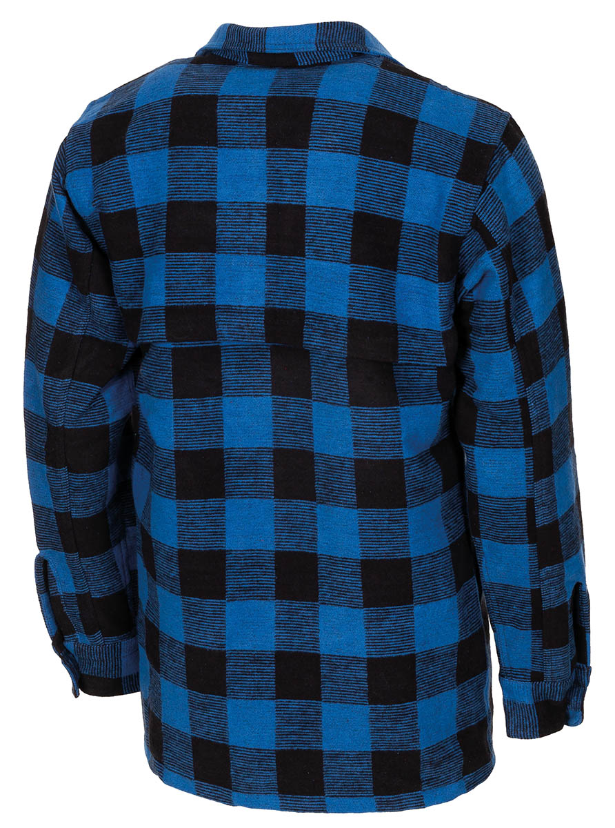 Artikelbild 2 des Artikels “Holzfällerhemd, blau-schwarz, kariert “