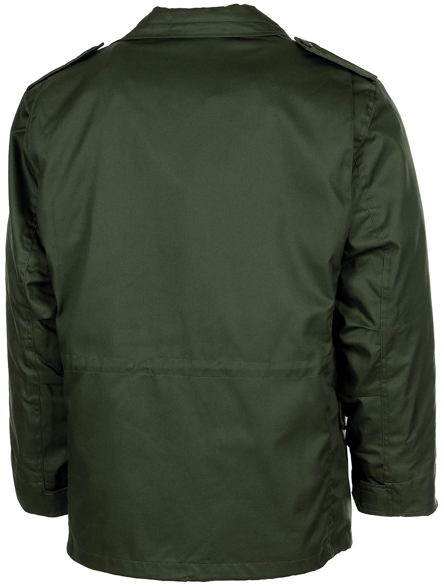 Product image 2 of the product “US Field Jacket M65, OD green, with detach. quilted lining ”