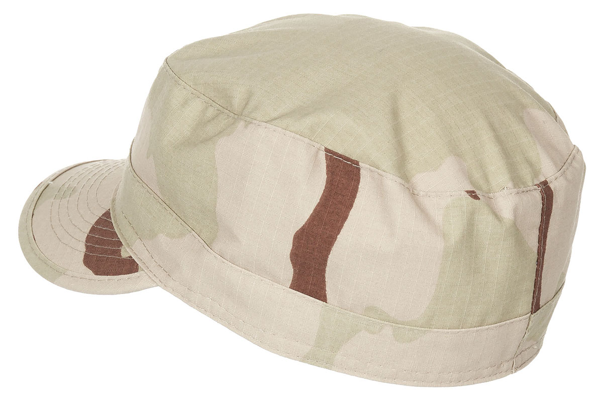 Image 2 de l'article US BDU Casquette, Rip Stop, 3-couleur désert 