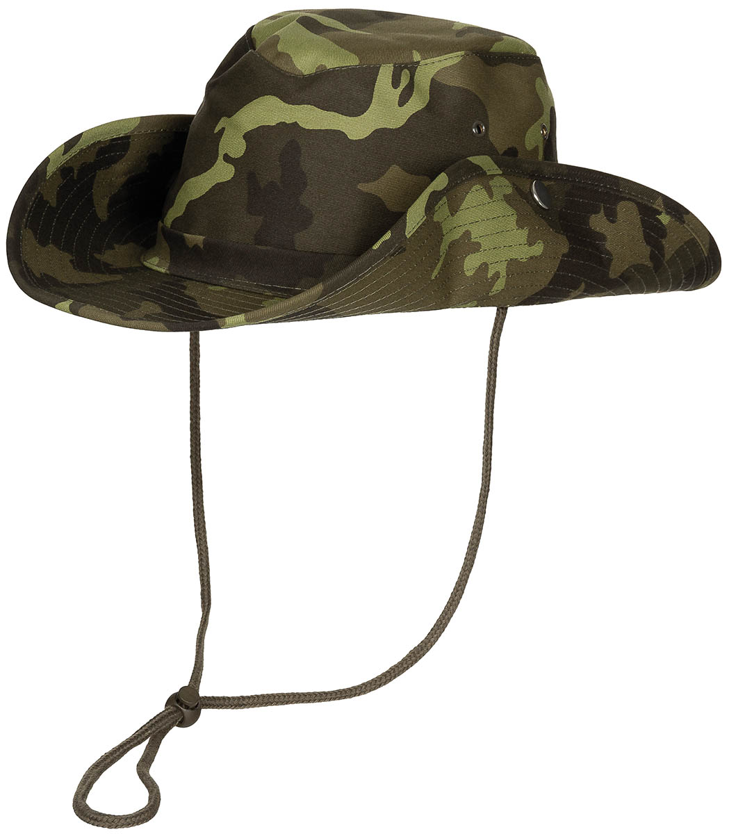 Artikelbild 2 des Artikels “Buschhut, M 95 CZ tarn, mit Kinnband, zum Hochstellen “