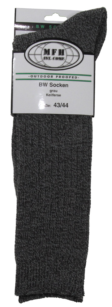 Artikelbild 2 des Artikels “BW Socken, Keilferse, grau  “