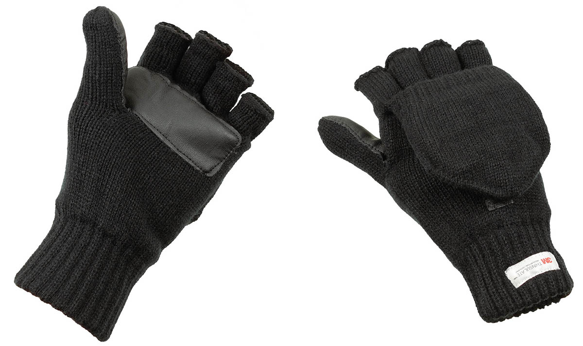 Artikelbild 2 des Artikels “Strick-Faust-Fingerhandschuhe, schwarz, 3M™ Thinsulate™ “