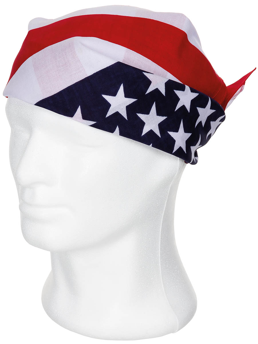 Artikelbild 2 des Artikels “Bandana, USA Fahne, ca. 55 x 55 cm, Baumwolle “