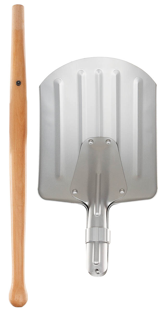 Artikelbild 2 des Artikels “Norw. Schneeschaufel, teilbar, Alu/Holz “
