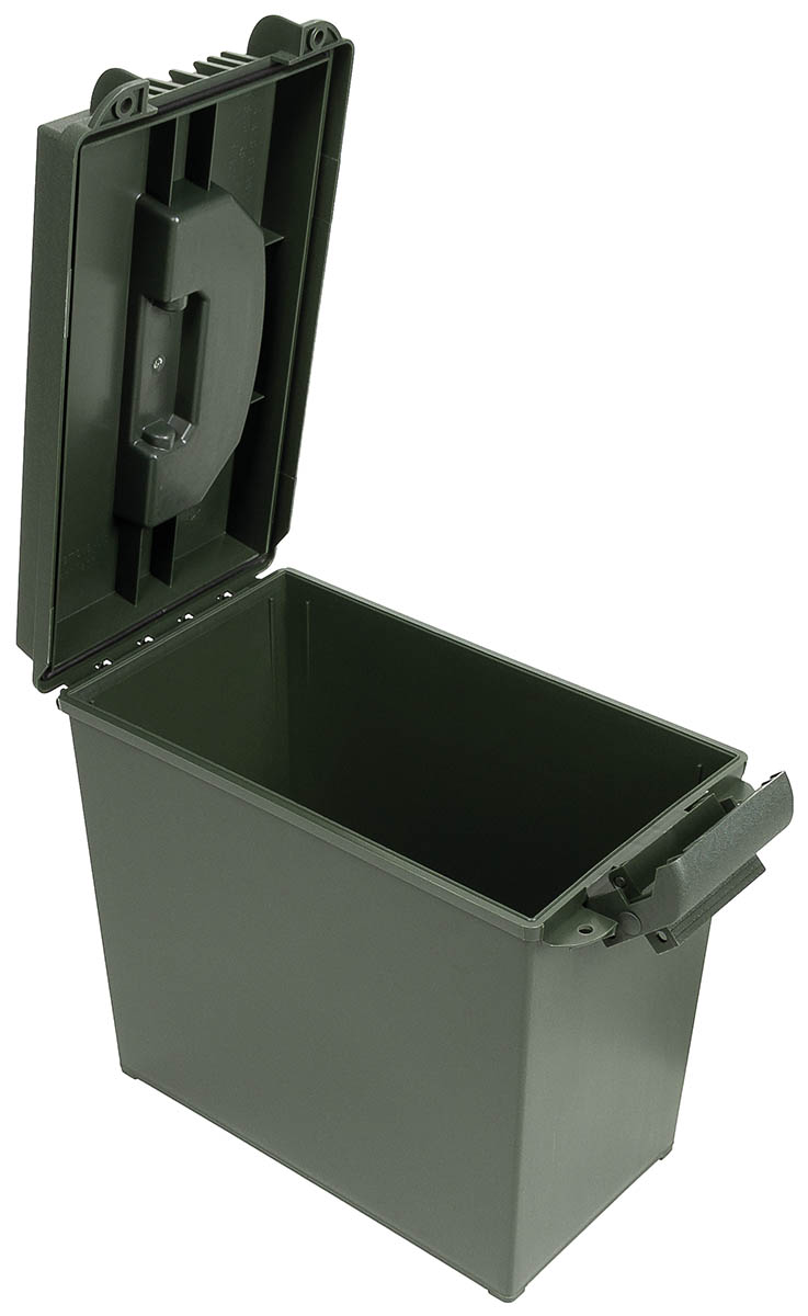 Artikelbild 2 des Artikels “US Munitionskiste, Kunststoff, Cal. 50 mm, groß, oliv “