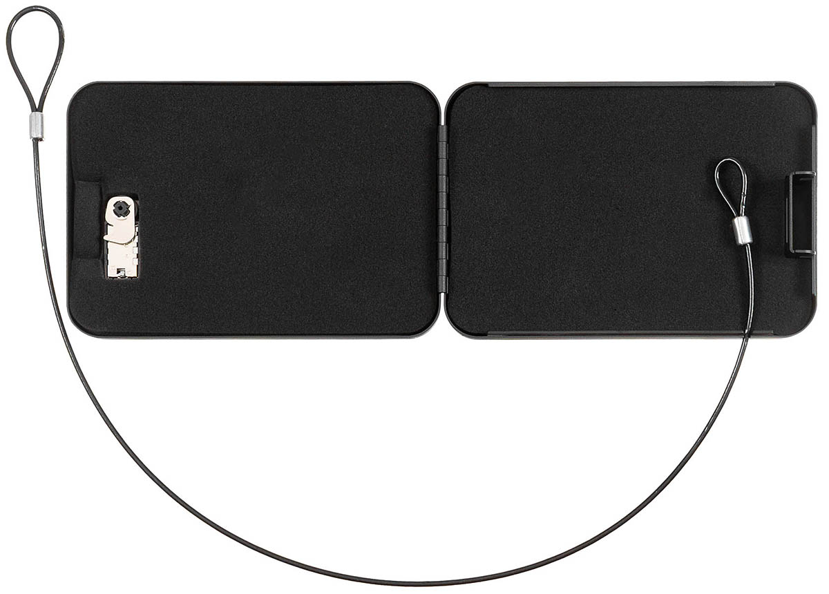 Artikelbild 2 des Artikels “Sicherheitskassette, schwarz, Metall, mit Zahlenschloss “