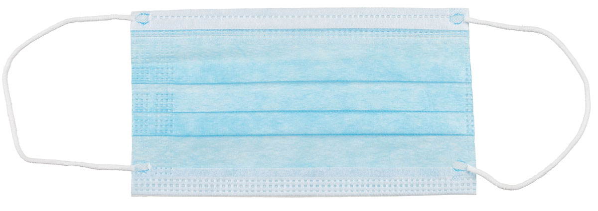 Artikelbild 2 des Artikels “Einwegmaske, 3-Lagen, mit Elastikband “