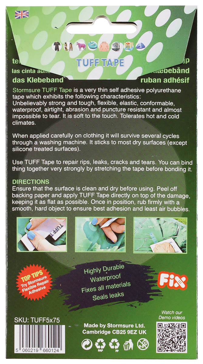 Artikelbild 2 des Artikels “STORMSURE, Patchset, rund, Durchm. 7,5 cm, 5er Pack “