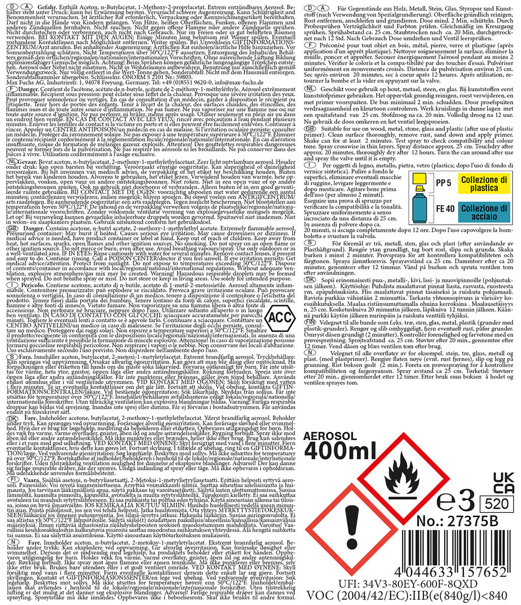 Artikelbild 2 des Artikels “Army Farbspray, NATO GRÜN, matt, 400 ml “