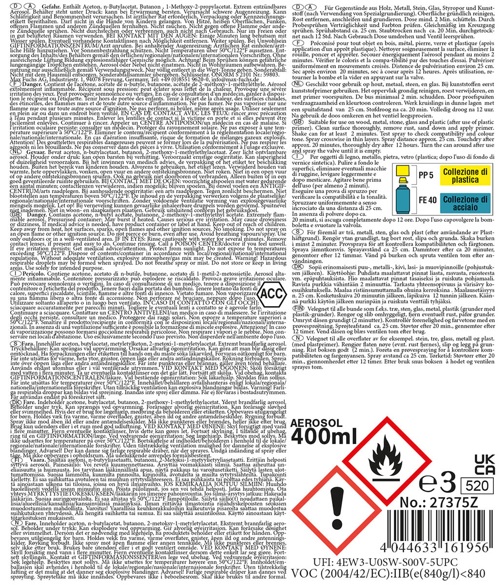 Artikelbild 2 des Artikels “Army Farbspray, KLARLACK, matt, 400 ml “