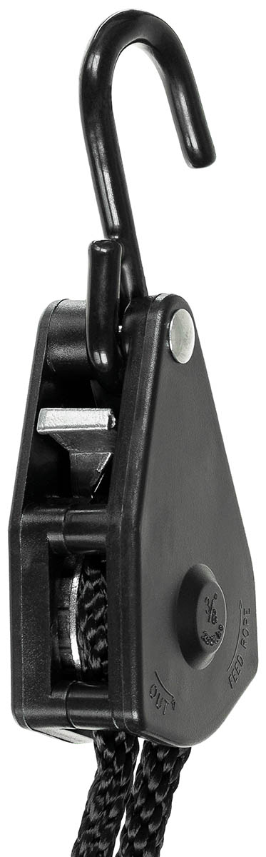 Image 2 de l'article Corde, 9 mm, 2 m, à cliquet, noir 