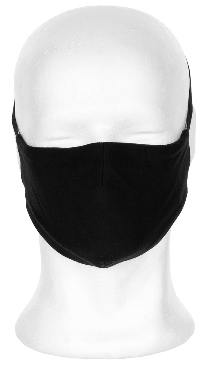 Image 2 de l'article Masque pour bouche et nez, noir 