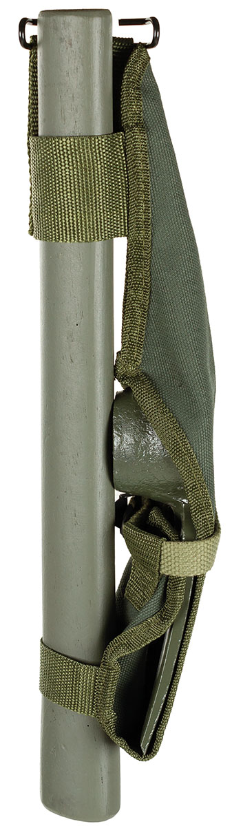 Artikelbild 2 des Artikels “US Pickel, Metall, oliv, mit Holzstiel und Hülle “