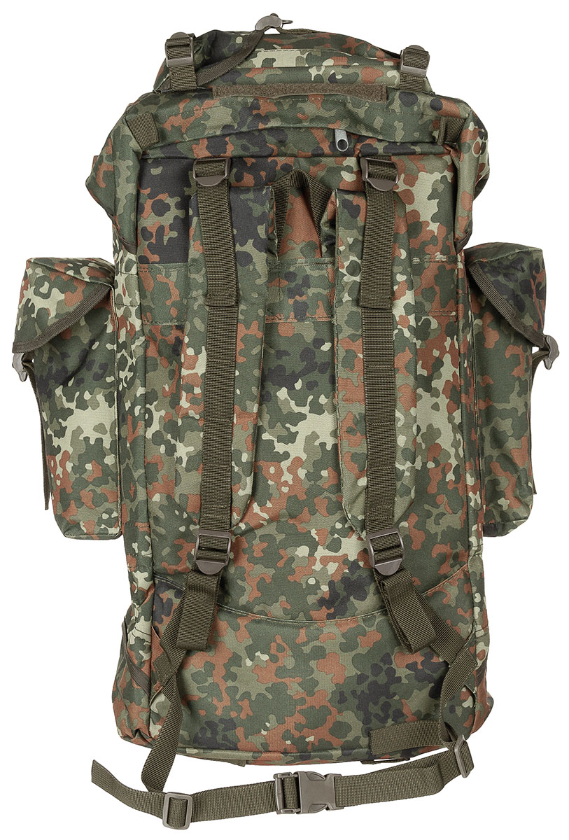 Artikelbild 2 des Artikels “BW Kampfrucksack, 65 l, Alu-Aussteifung, flecktarn “