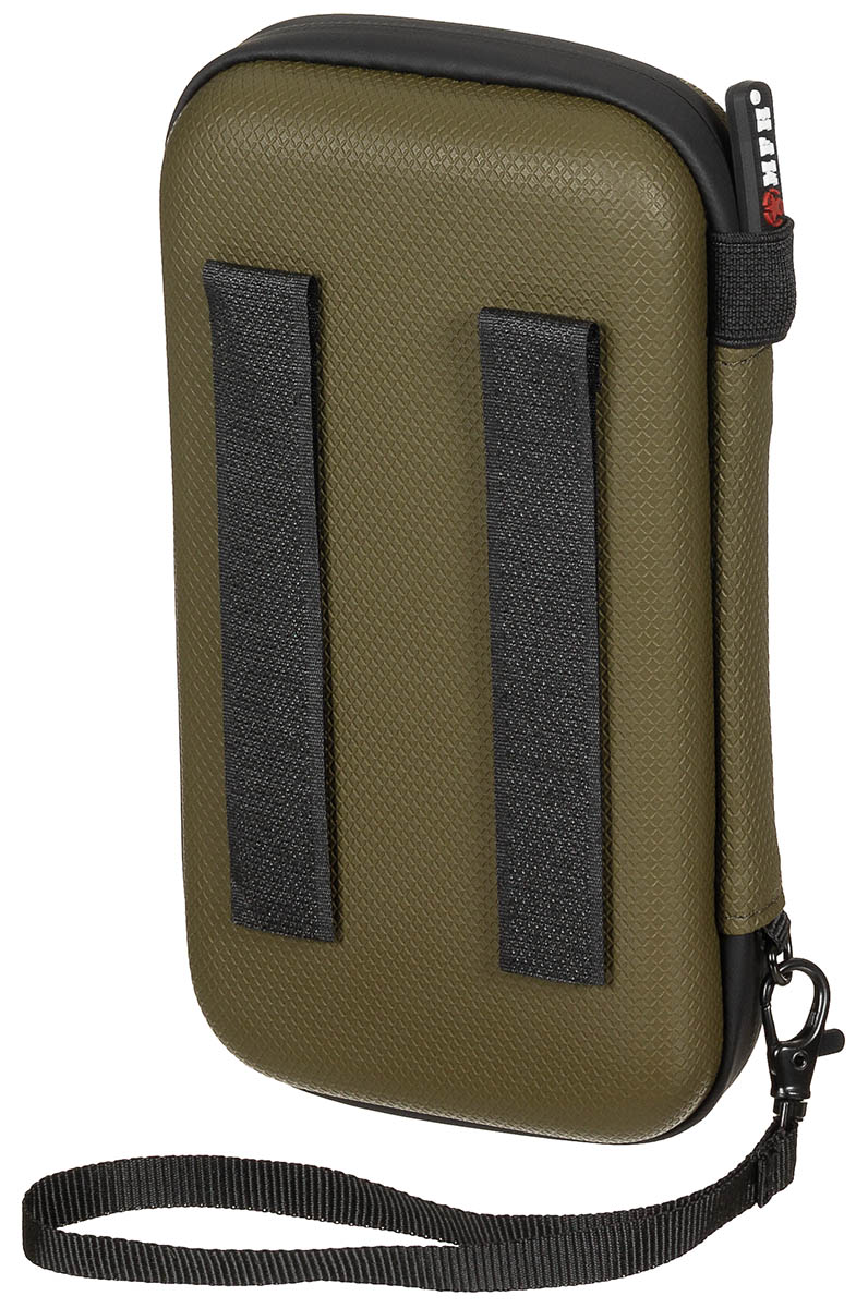 Image 2 de l'article Étui rigide, petit, avec passants auto-agrippants, olive 