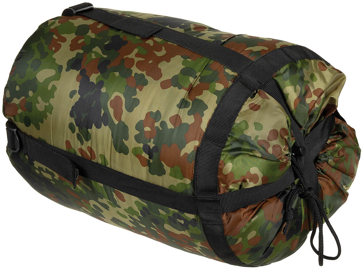 Artikelbild 2 des Artikels “Mumienschlafsack, flecktarn, 2-lagige Füllung “