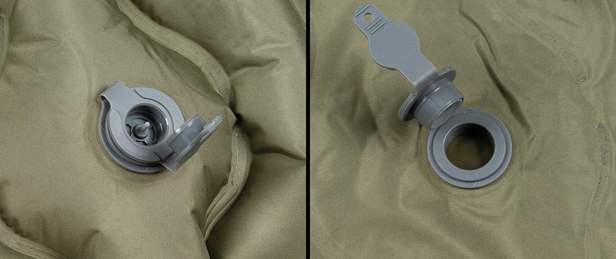 Artikelbild 2 des Artikels “Isomatte, aufblasbar, mit Kopfteil, oliv “