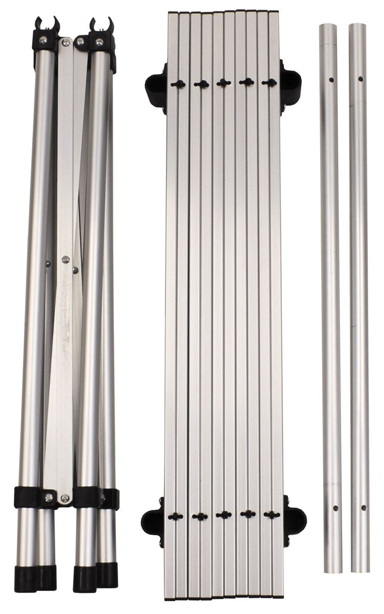 Image 2 de l'article table de camping, aluminium, support pliable 