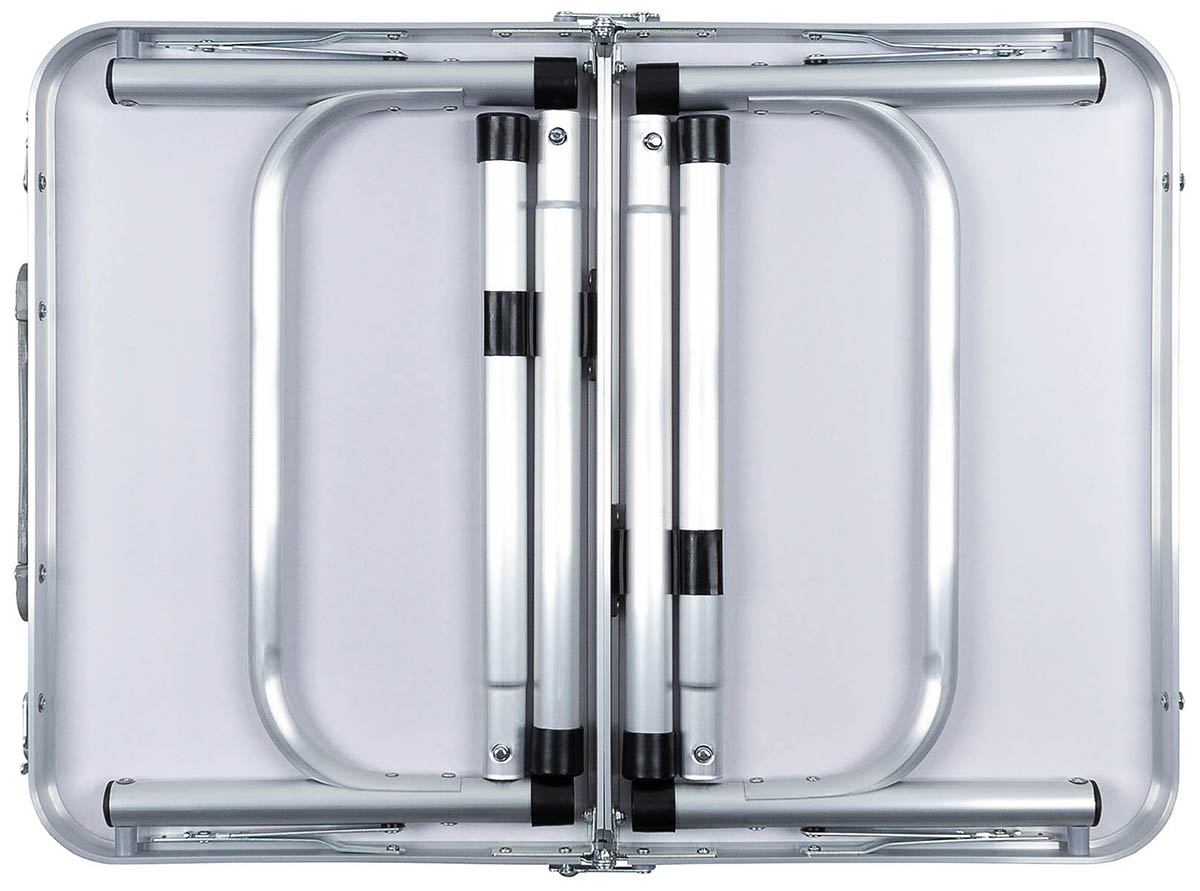 Image 2 de l'article Table de camping, pliable, aluminium, poignée de transport 