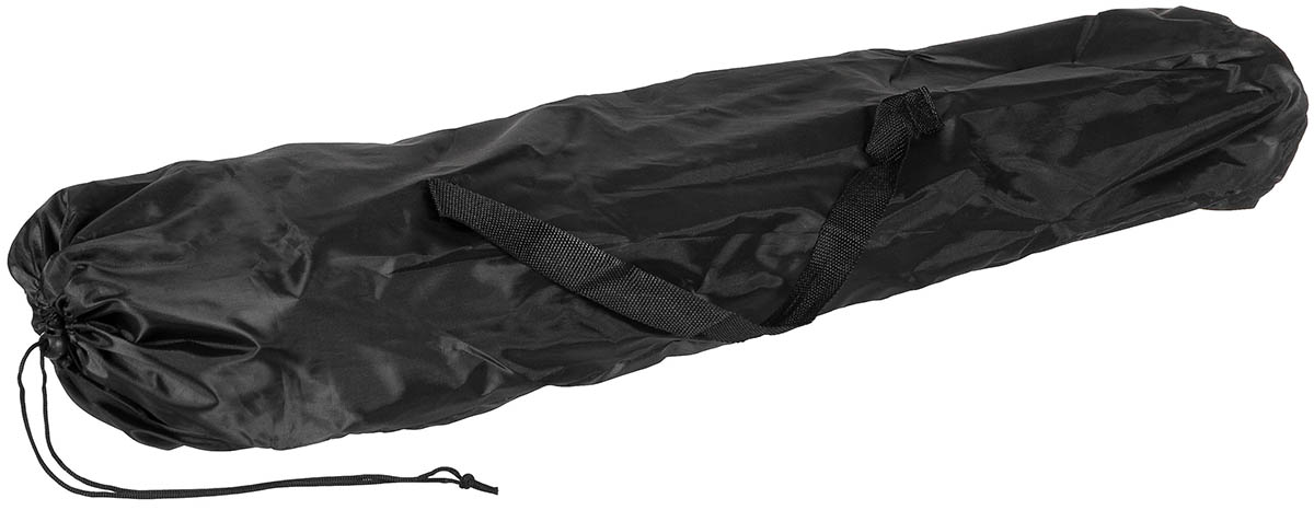 Image 2 de l'article Chaise pliante, Deluxe, noir, dossier et accoudoir 