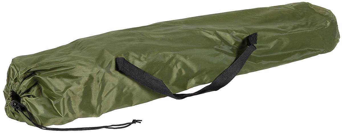 Image 2 de l'article Chaise pliante, Deluxe, olive, dossier et accoudoir 