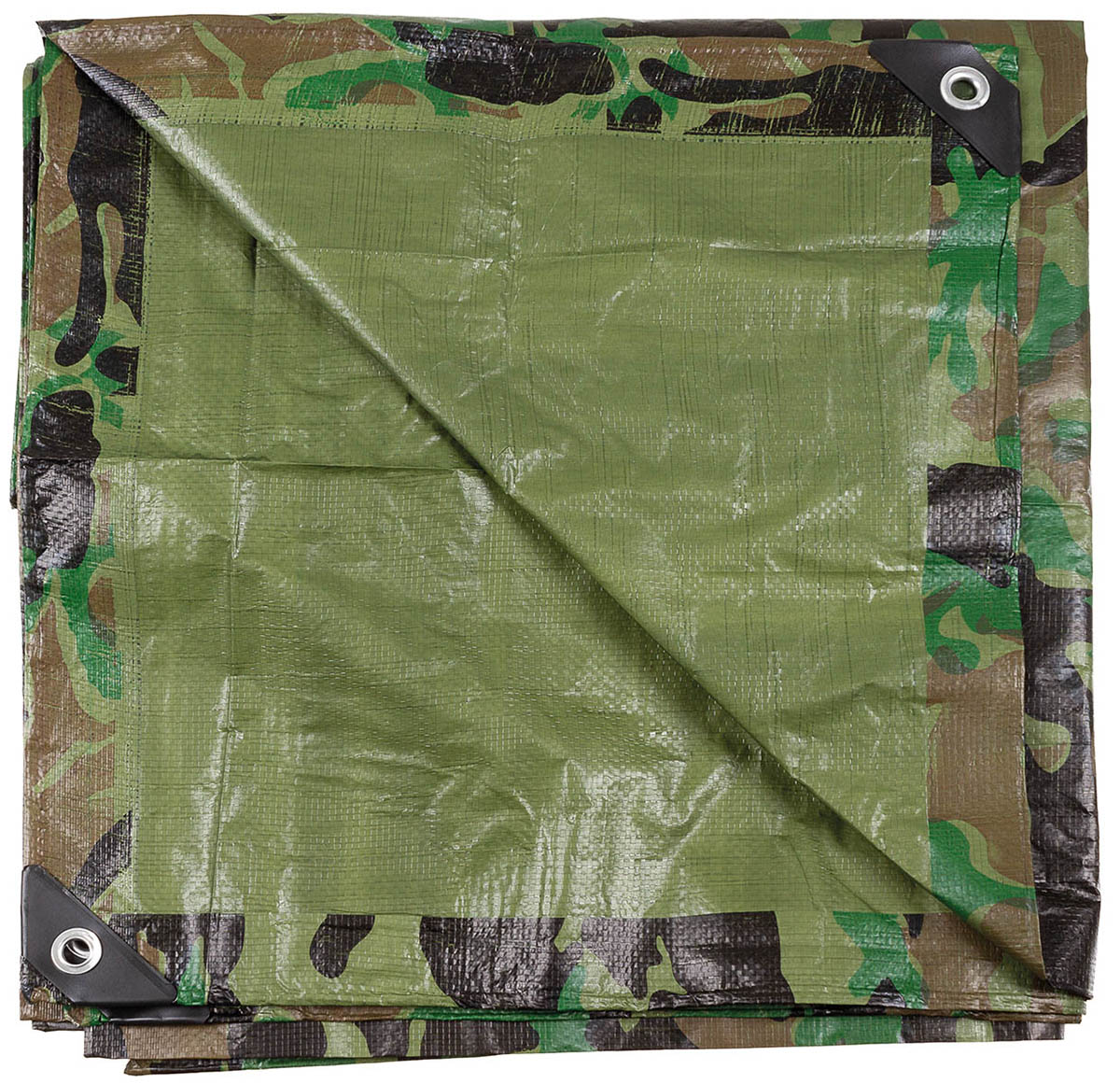 Artikelbild 2 des Artikels “Abdeckplane, PE, woodland, Metallösen, ca. 300 x 400 cm “