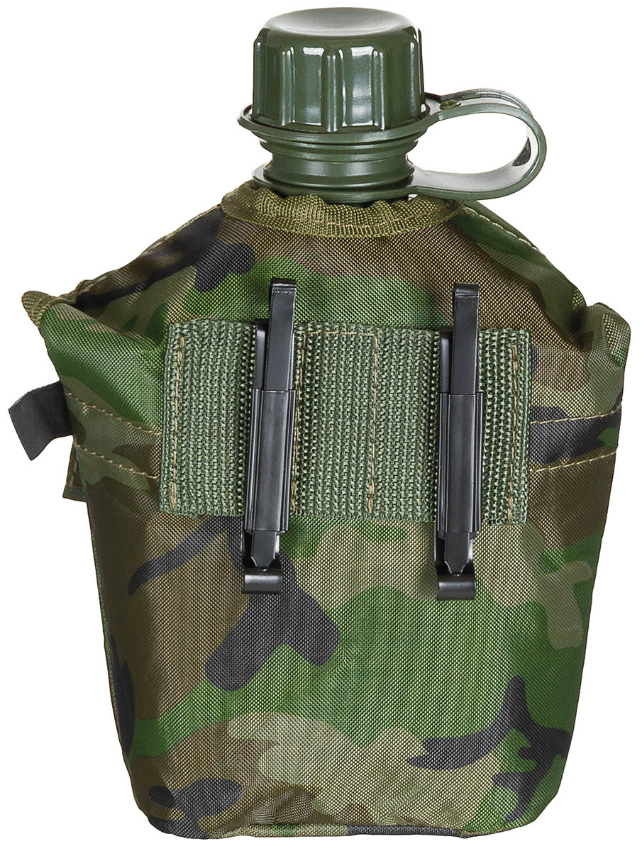 Artikelbild 2 des Artikels “US Plastikfeldflasche, 1 l, Hülle, woodland “