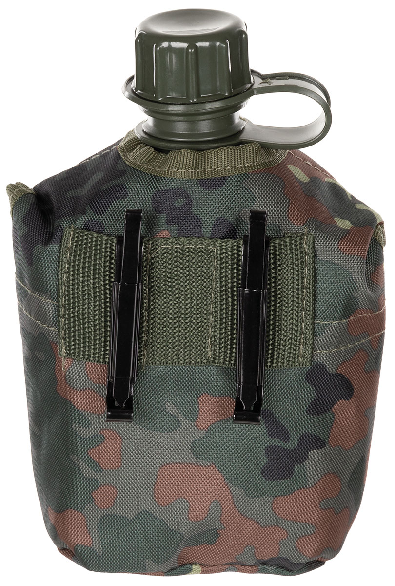 Artikelbild 2 des Artikels “US Plastikfeldflasche, 1 l, Hülle, flecktarn “