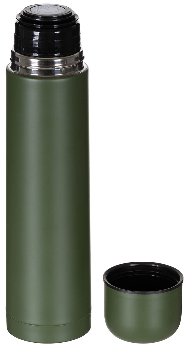 Image 2 de l'article Bouteille thermos-vide 1l, fermeture à vis, vert 