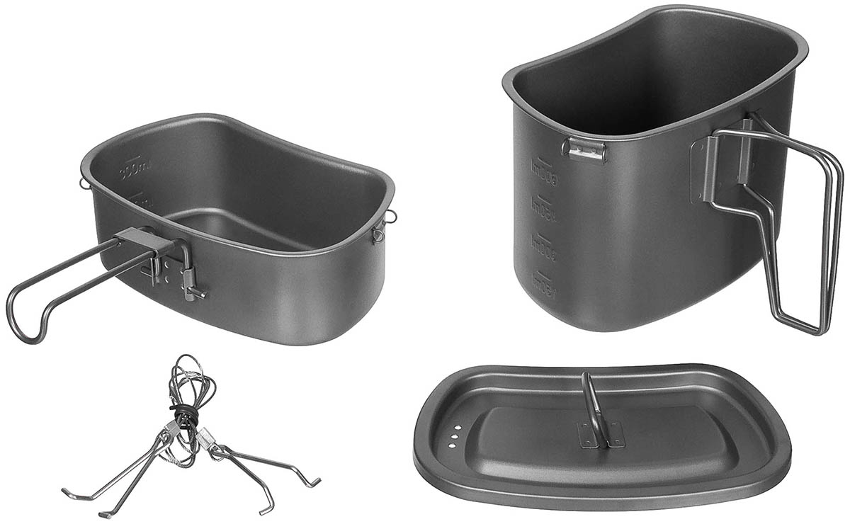 Artikelbild 2 des Artikels “Kochgeschirr, Titan, Klappgriffe, 3-teilig “