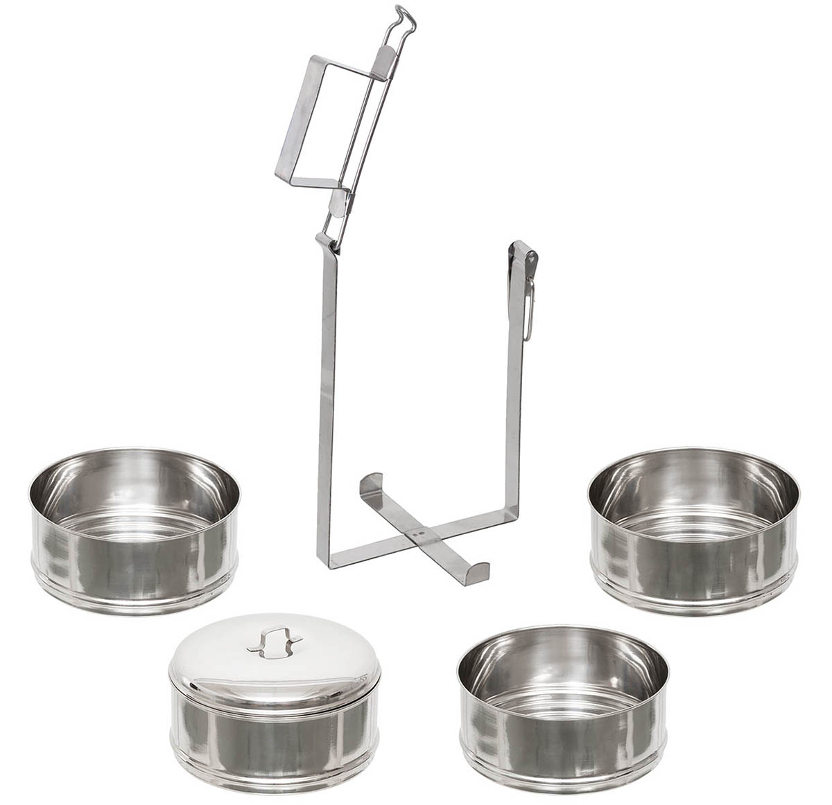 Artikelbild 2 des Artikels “Speisebehälter, 4-teilig, Edelstahl “