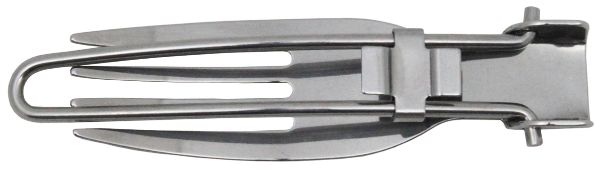 Image 2 de l'article Fourchette, pliable, acier inoxydable 